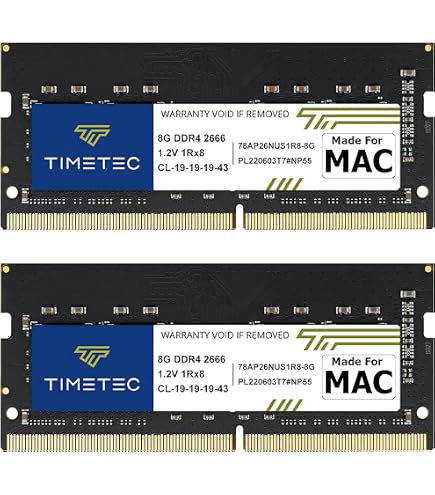 Timetec 16GB KIT(2x8GB) Compatible for Apple 2017 iMac (27-inch w